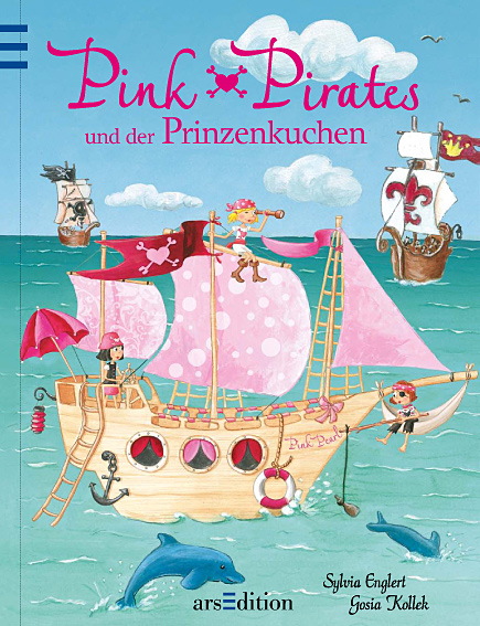Pink Pirates - Der Prinzenkuchen - Buchtitel in Farbe
